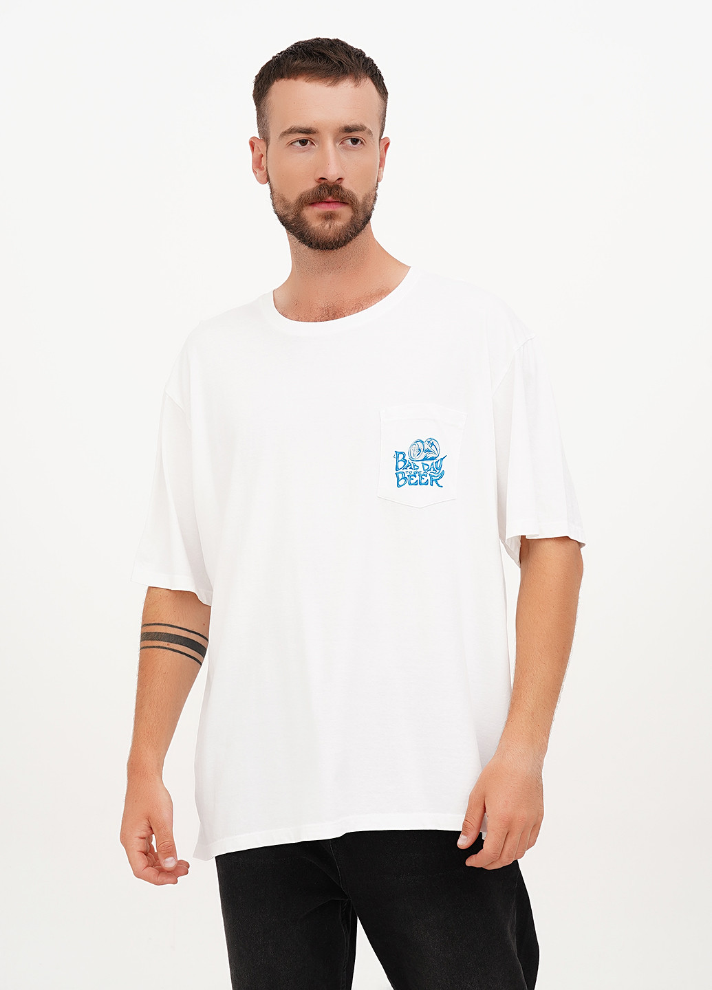 Біла футболка Old Row