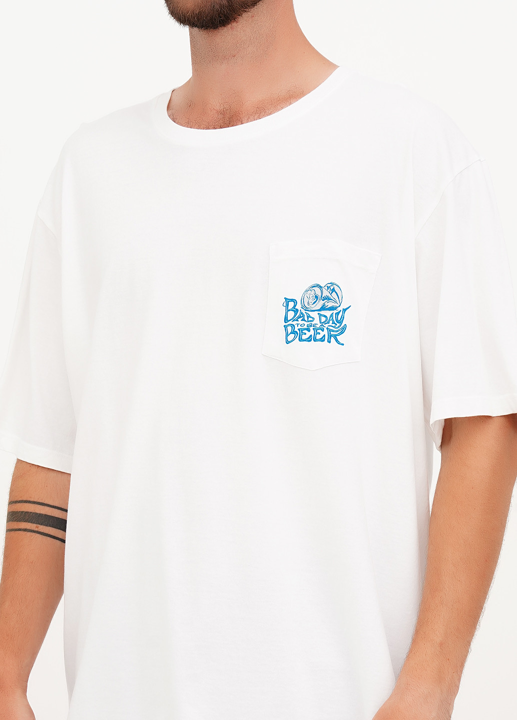 Біла футболка Old Row