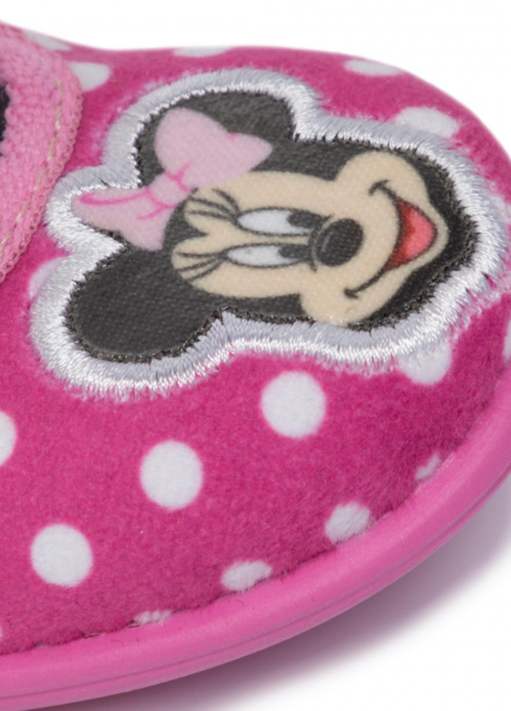 Розовые капці Mickey&Friends с аппликацией