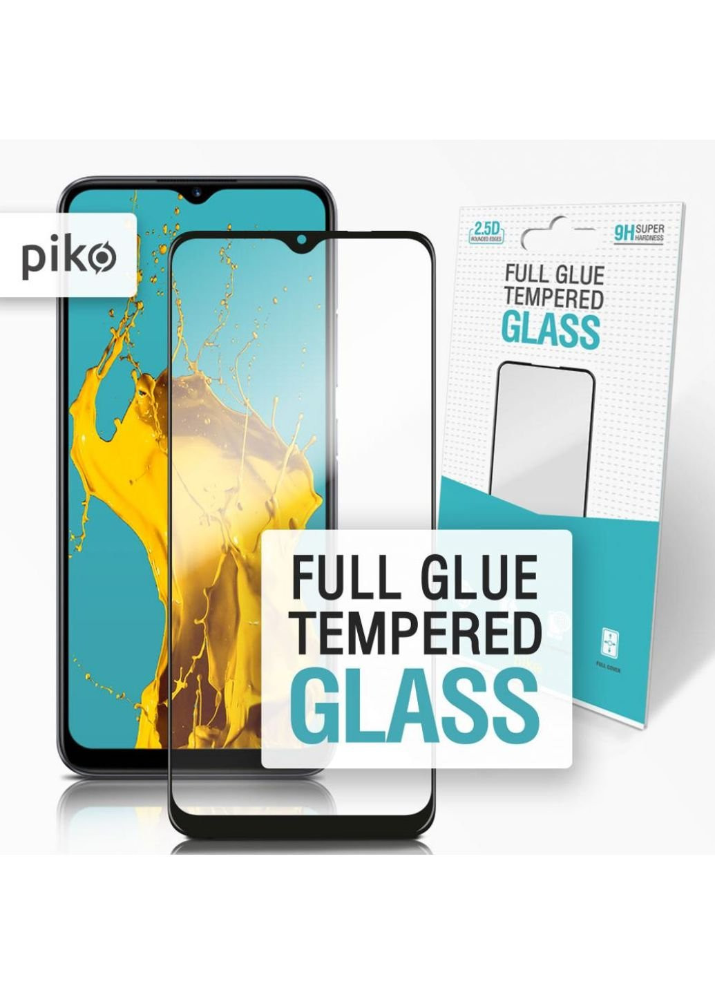 Скло захисне Full Glue RealMe C11 (1283126503856) Piko (252388934)