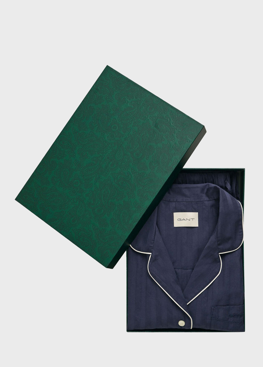 Темно-синяя всесезон пижама (рубашка, брюки) рубашка + брюки Gant