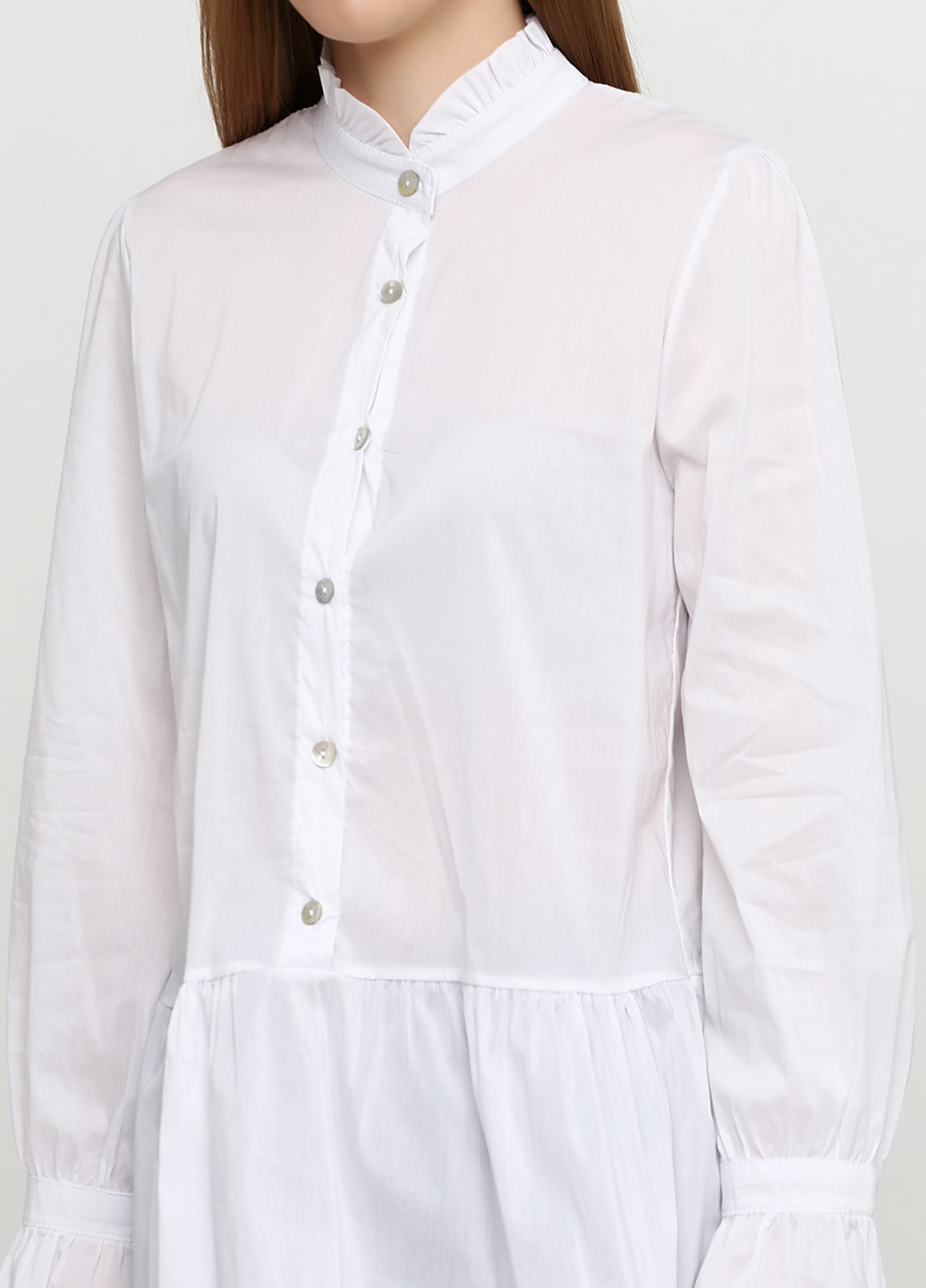 Белая демисезонная блуза Miho's