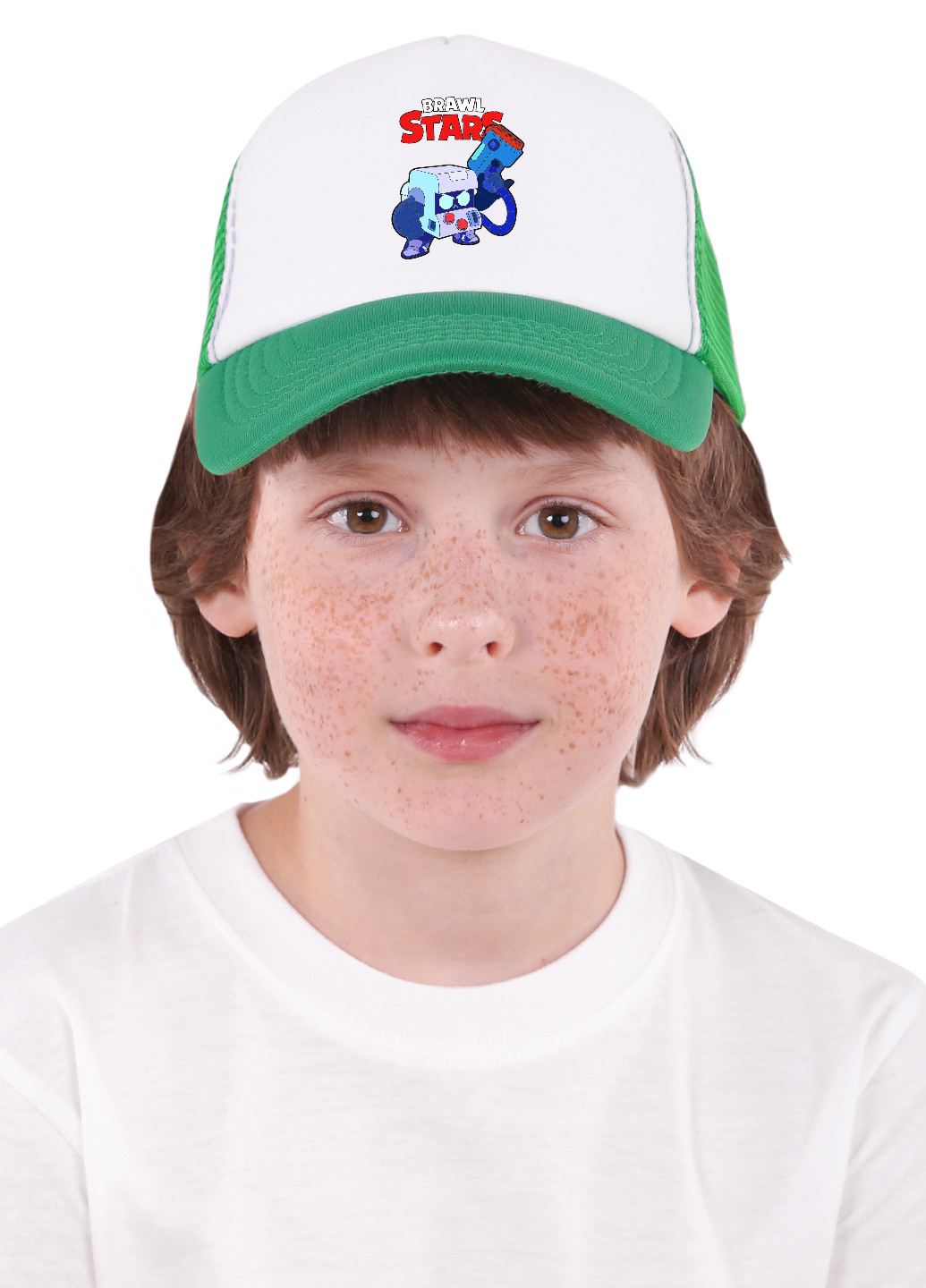 Кепка Тракер дитяча 8 біт Бравл Старс (8-bit Brawl Stars) (33404-1002) MobiPrint (220769553)