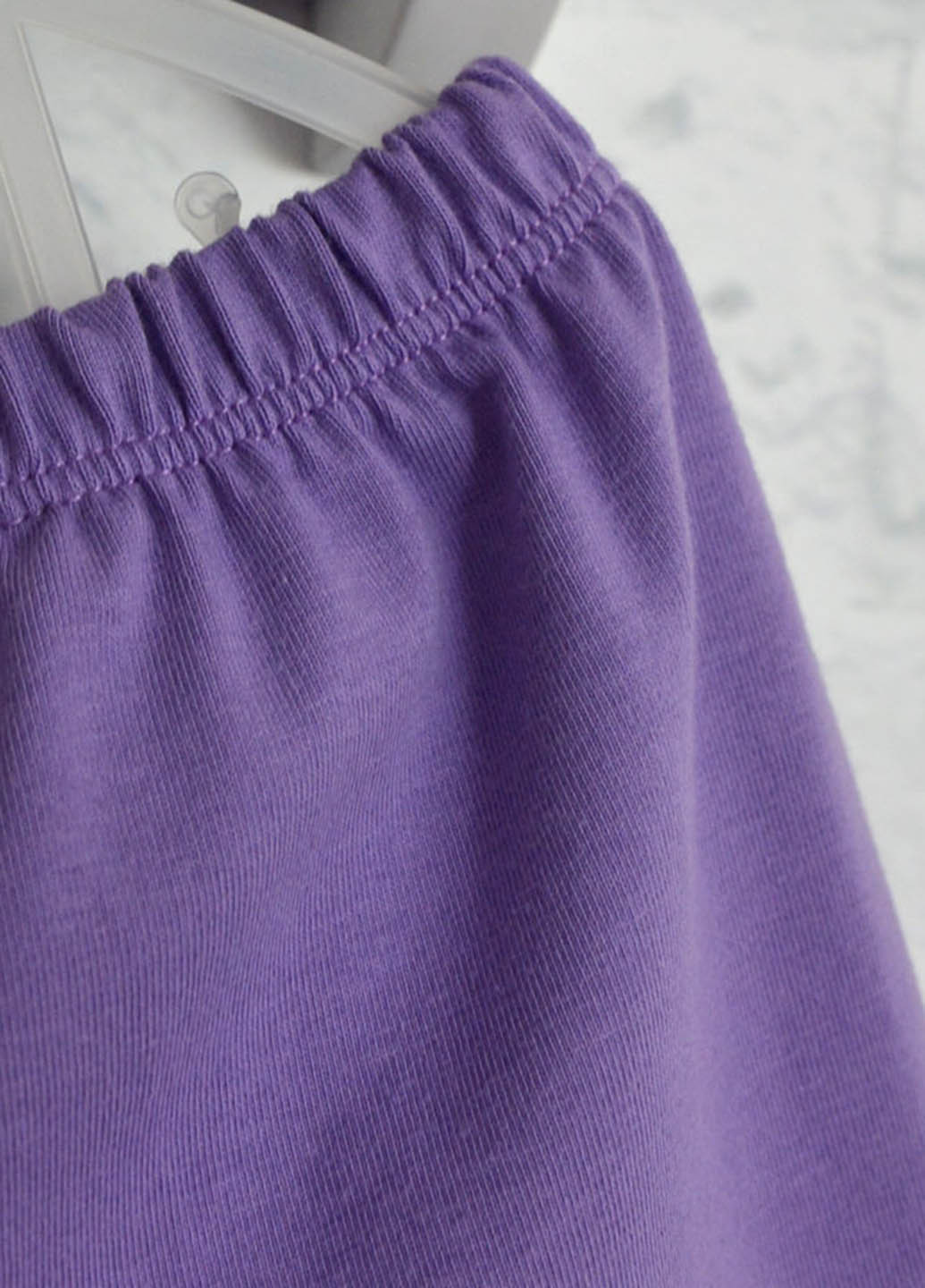Фиолетовая всесезон пижама футболка + шорты Blanka