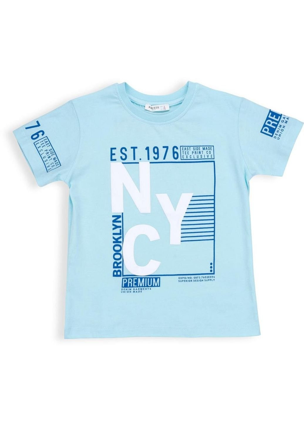 Голубой набор детской одежды "brooklyn" (10143-116b-blue) E&H