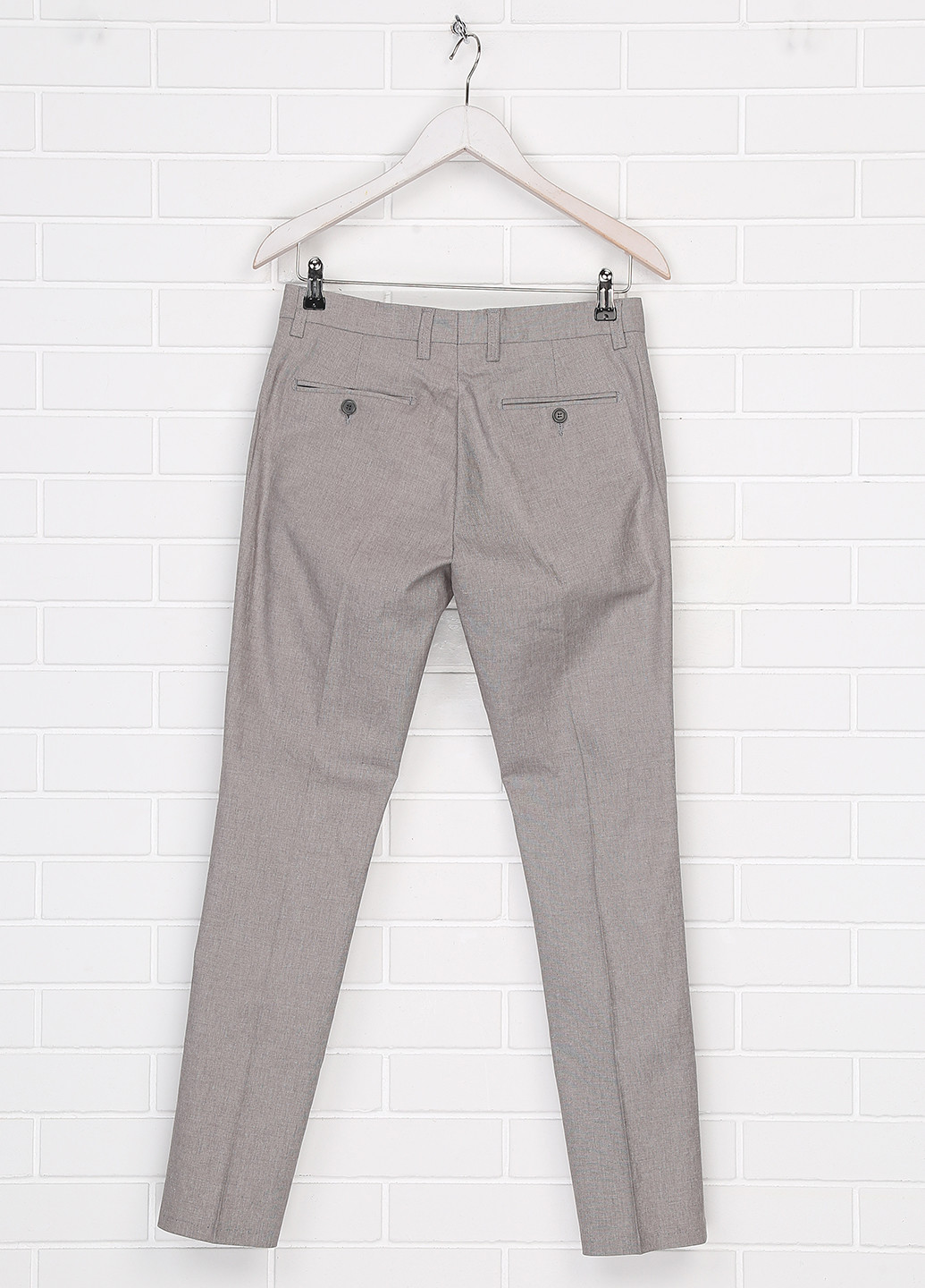 Светло-серые кэжуал демисезонные классические брюки Xagon Man