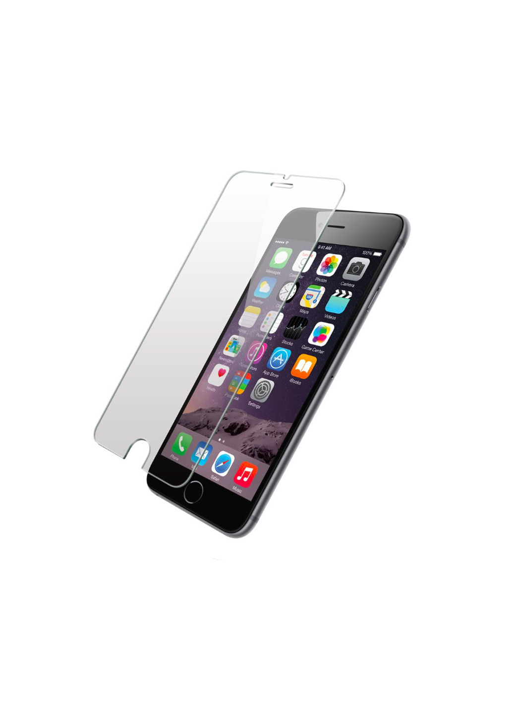 Стекло защитное прозрачное для iPhone 6/6s CAA (220512750)
