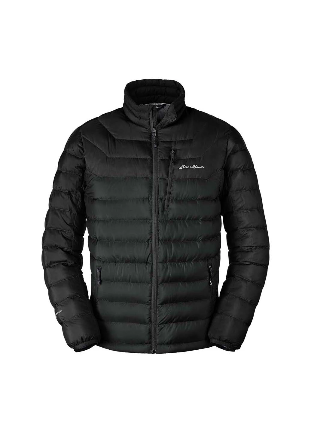 Черный демисезонный Пуховик Eddie Bauer