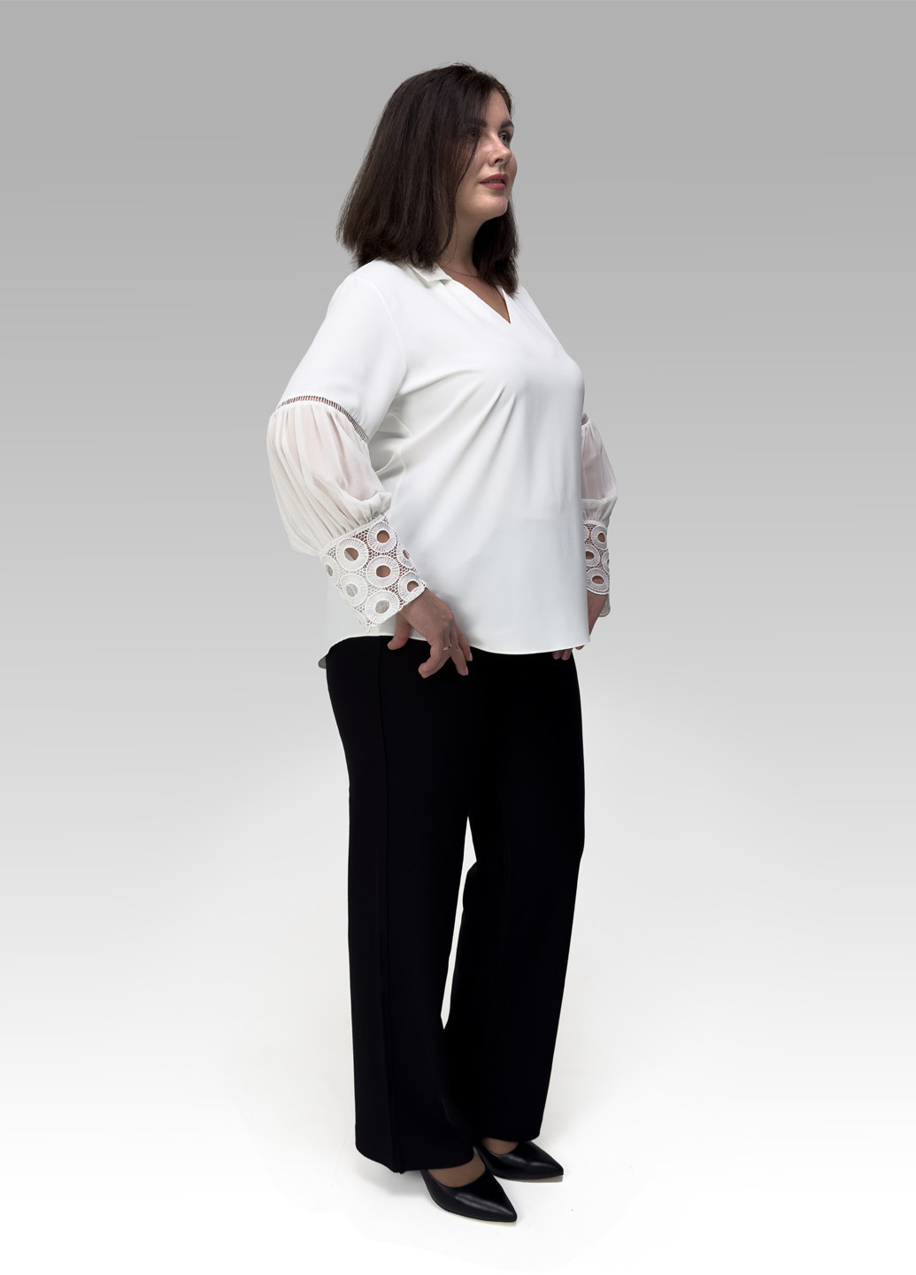 Біла блуза Modalinda