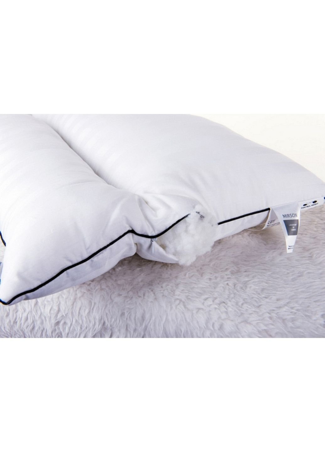 Подушка ортопедична Premium антиалергенна 50x70 см (2200000008558) Mirson (254081796)