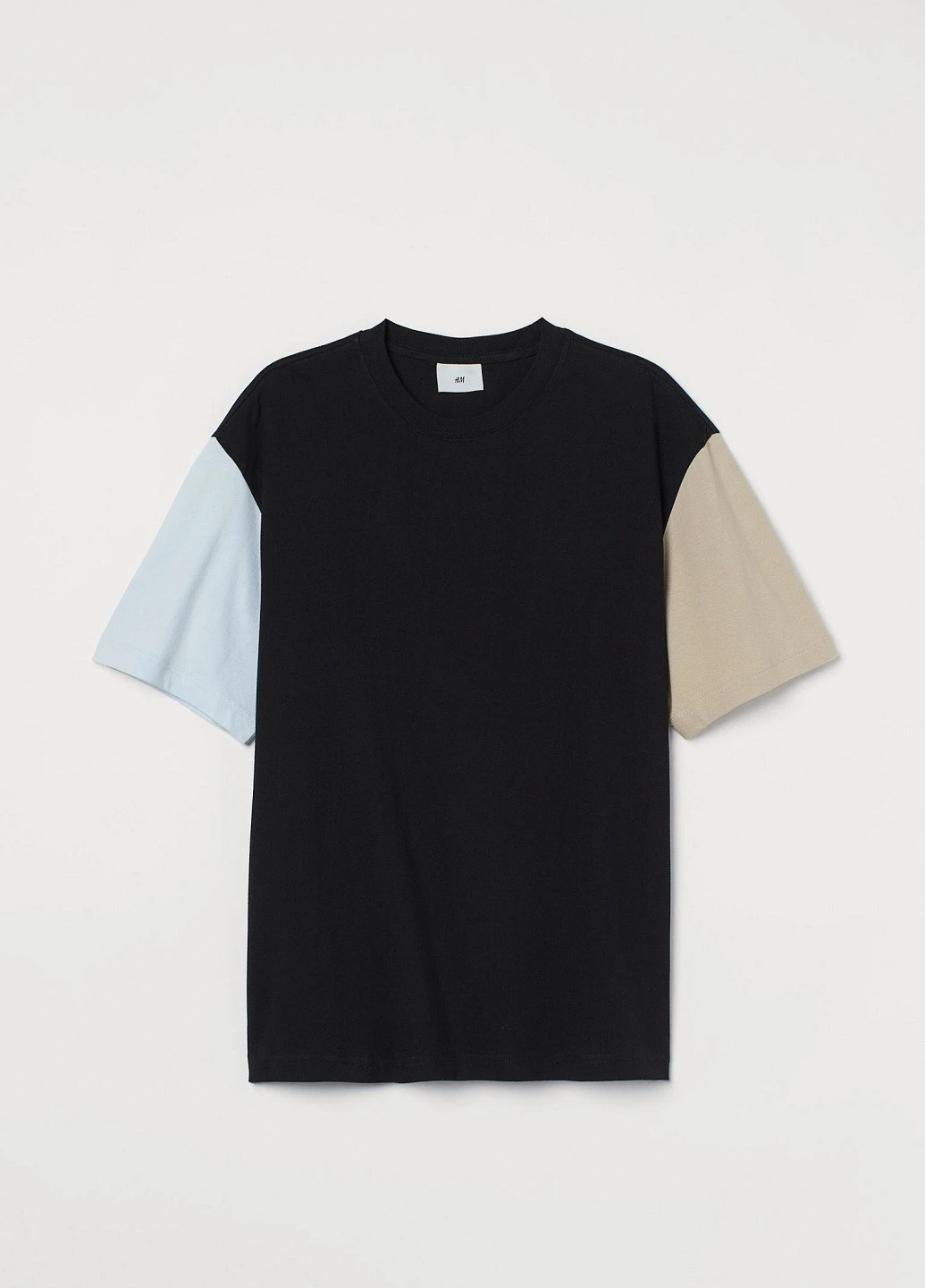 Черная футболка H&M