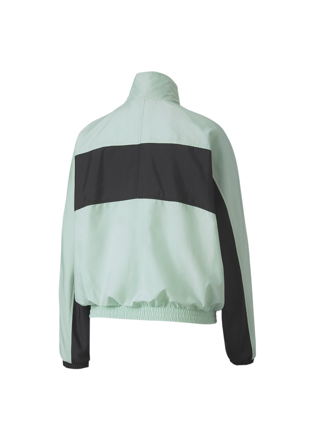 Олимпійка Puma TFS Woven Track Jacket зелена спортивна