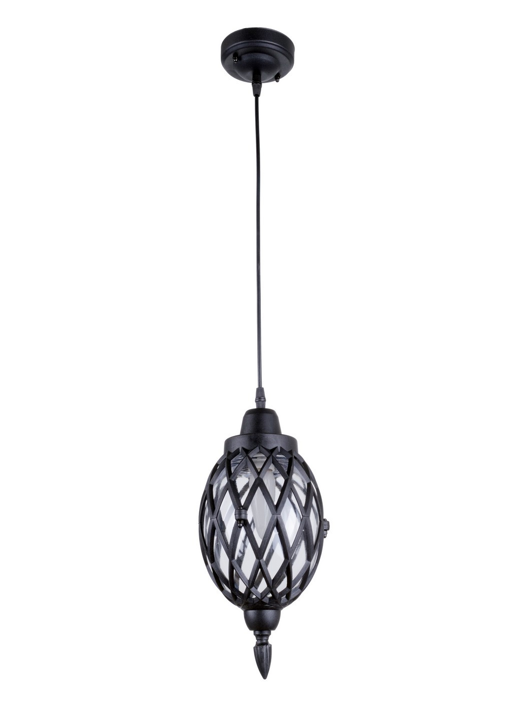 GL-81P C small BK IP23 світильник вуличний підвісний Brille (185914035)