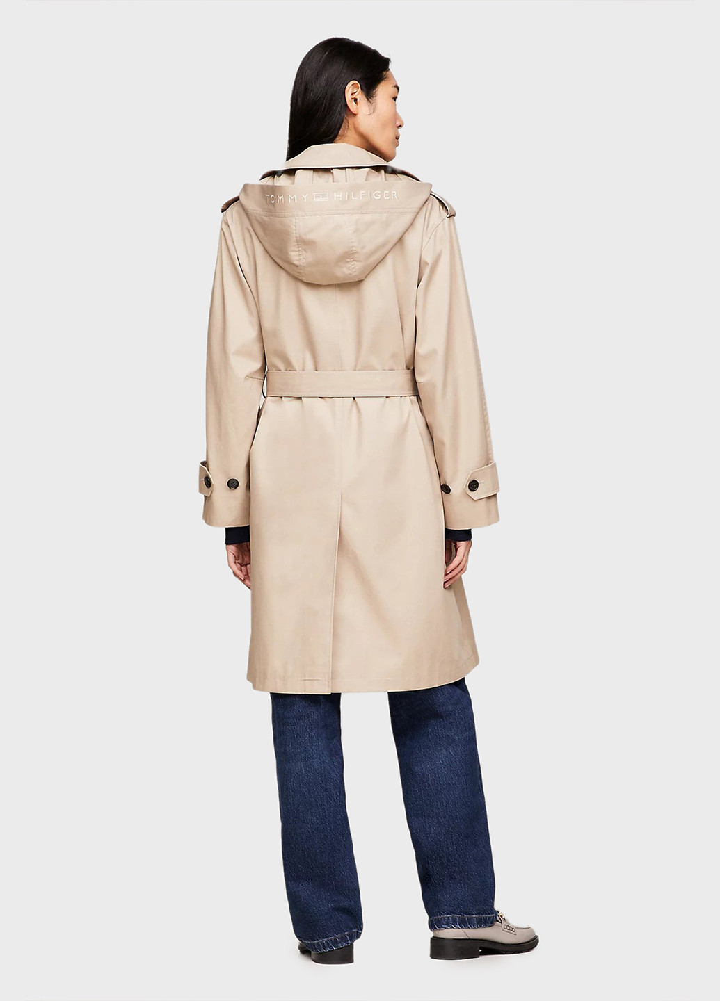 Плащ Tommy Hilfiger на пуговицах демисезон (306825627)