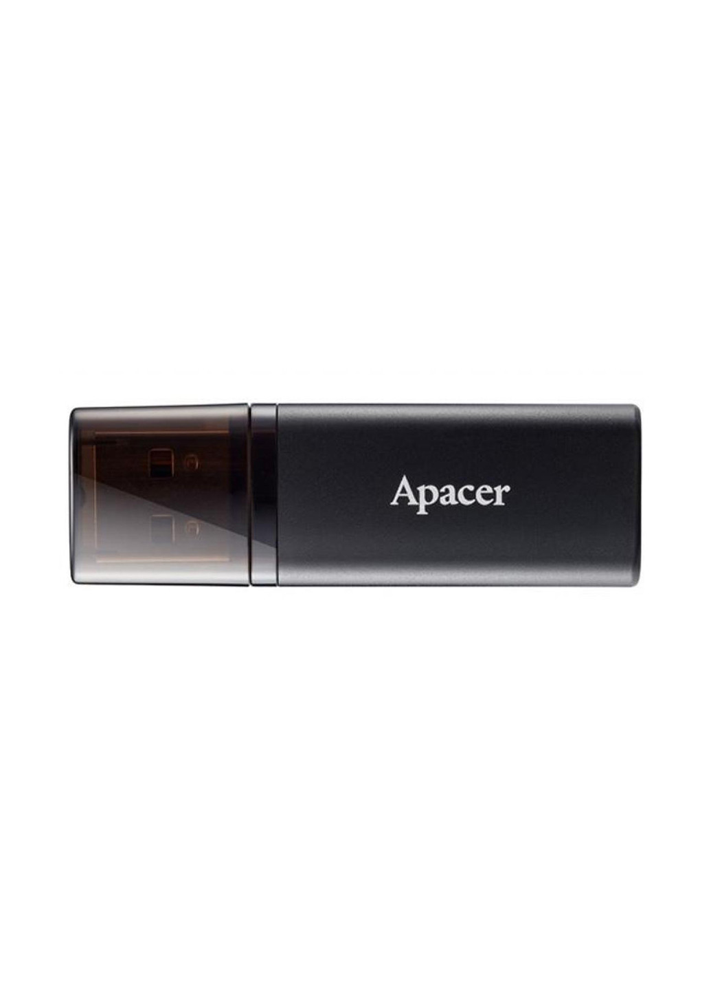 Флеш пам'ять USB AH23B 64GB USB 2.0 Black (AP64GAH23BB-1) Apacer флеш память usb apacer ah23b 64gb usb 2.0 black (ap64gah23bb-1) (135165421)