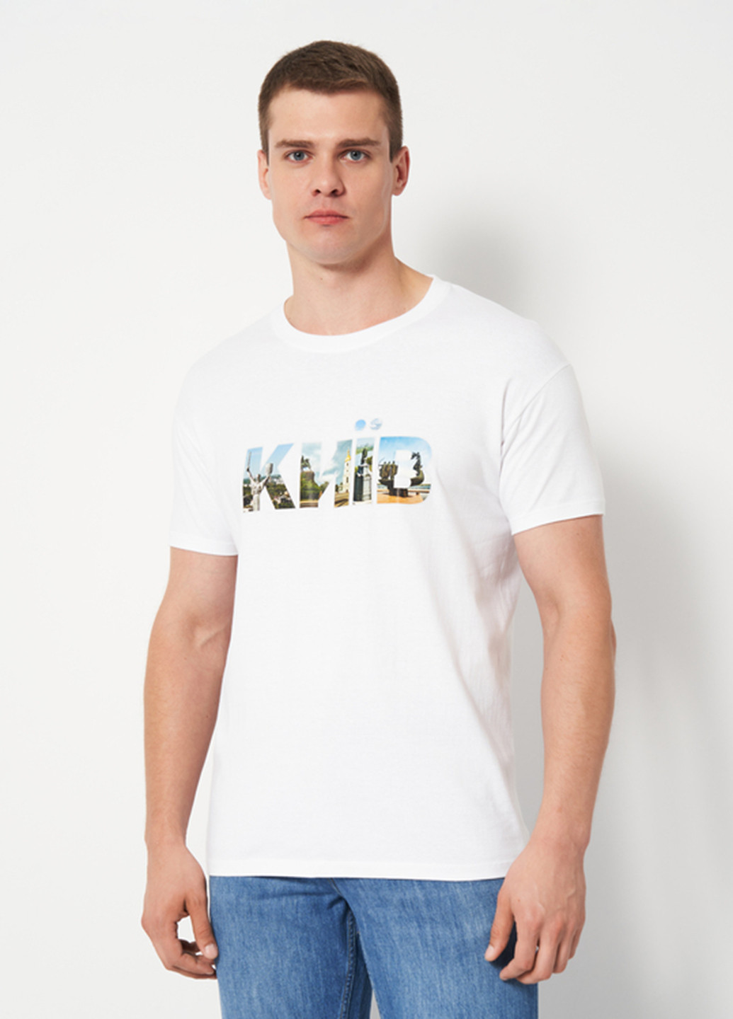 Белая футболка Sol's