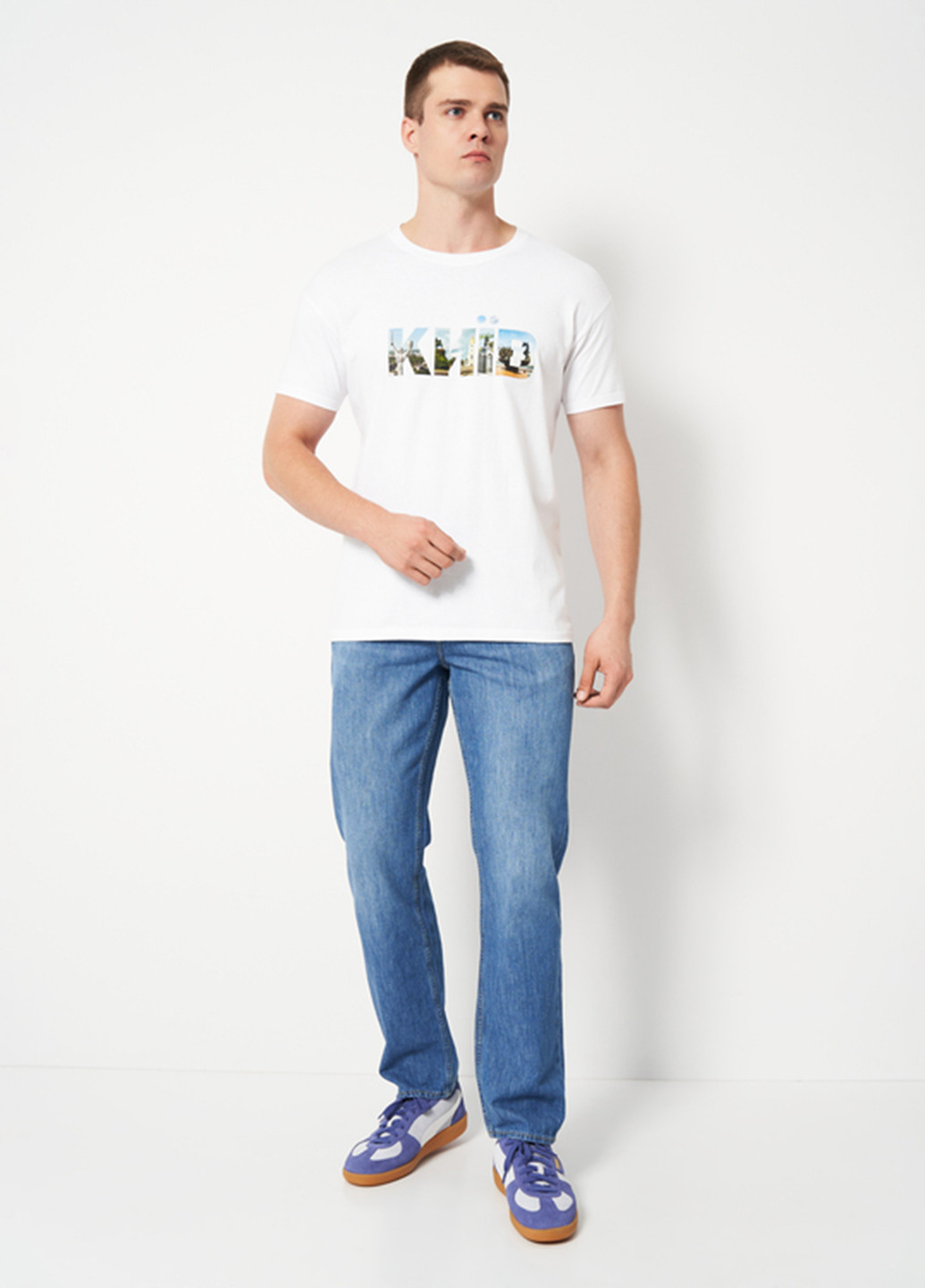 Белая футболка Sol's