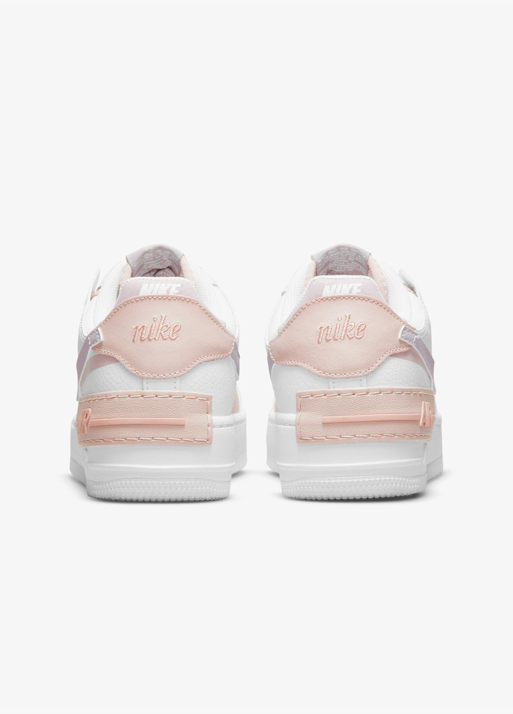 Кроссовки Nike AIR FORCE 1 SHADOW белые демисезоны (329059615)