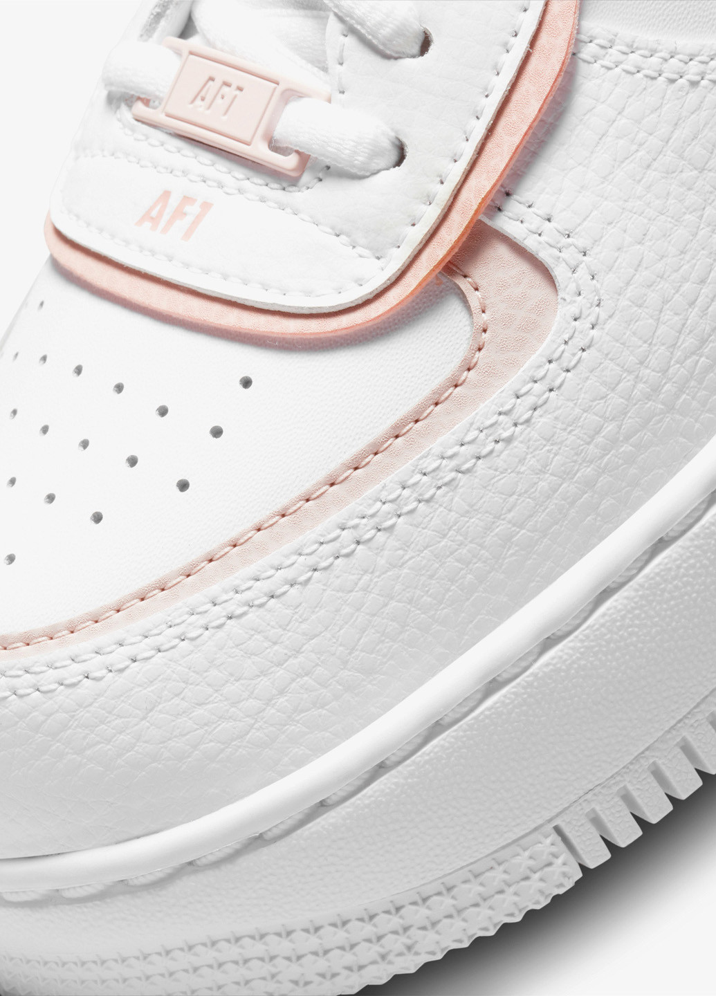 Кроссовки Nike AIR FORCE 1 SHADOW белые демисезоны (329059615)