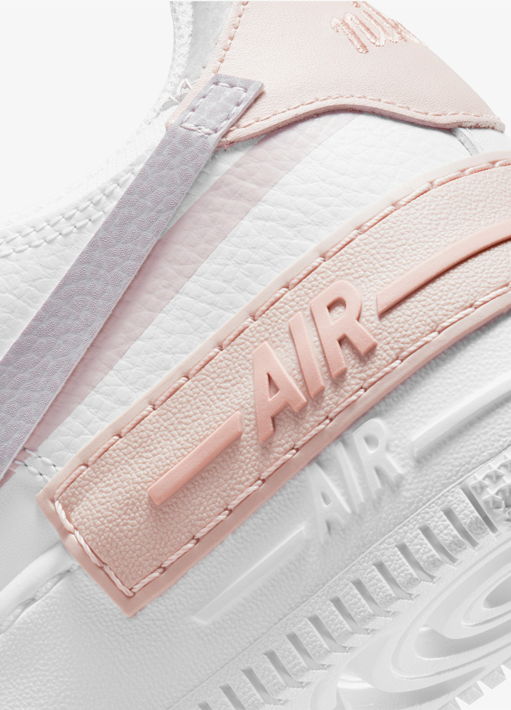 Кроссовки Nike AIR FORCE 1 SHADOW белые демисезоны (329059615)