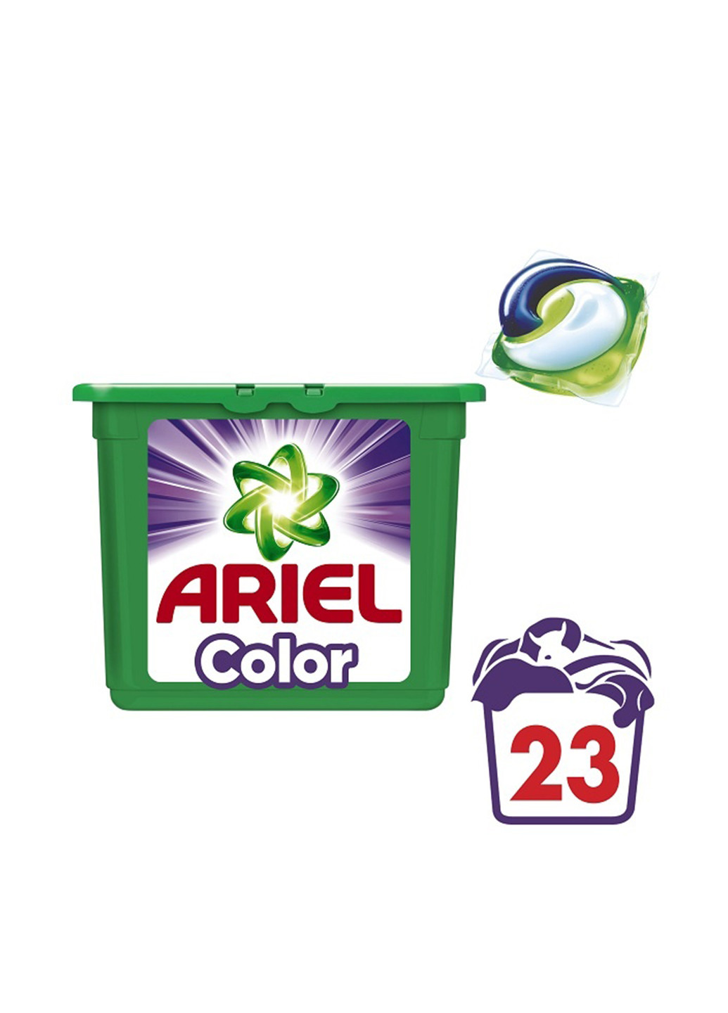 Капсулы для стирки цветных тканей (23 шт.) Ariel (132543085)