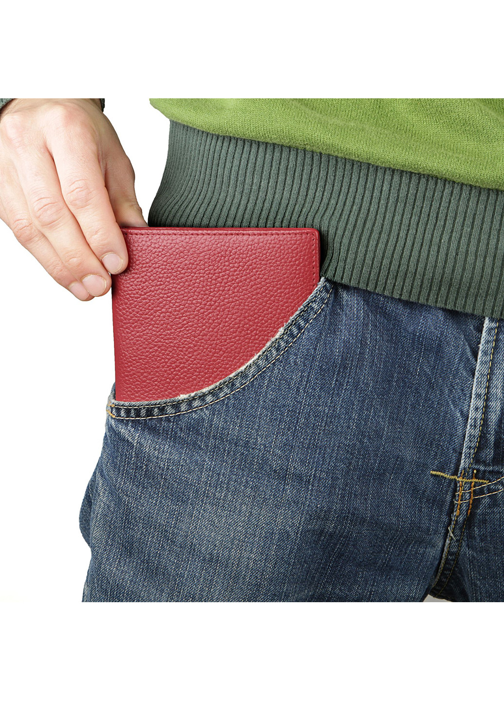 Чоловік шкіряний гаманець 12х15,5х1 см Shvigel (229458599)