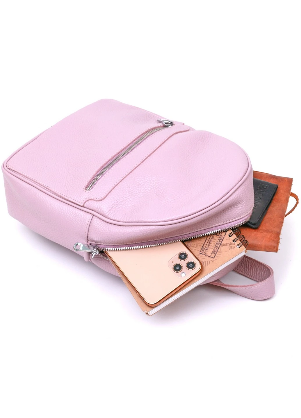 Кожаный рюкзак 21х28х9 см Shvigel (253660136)