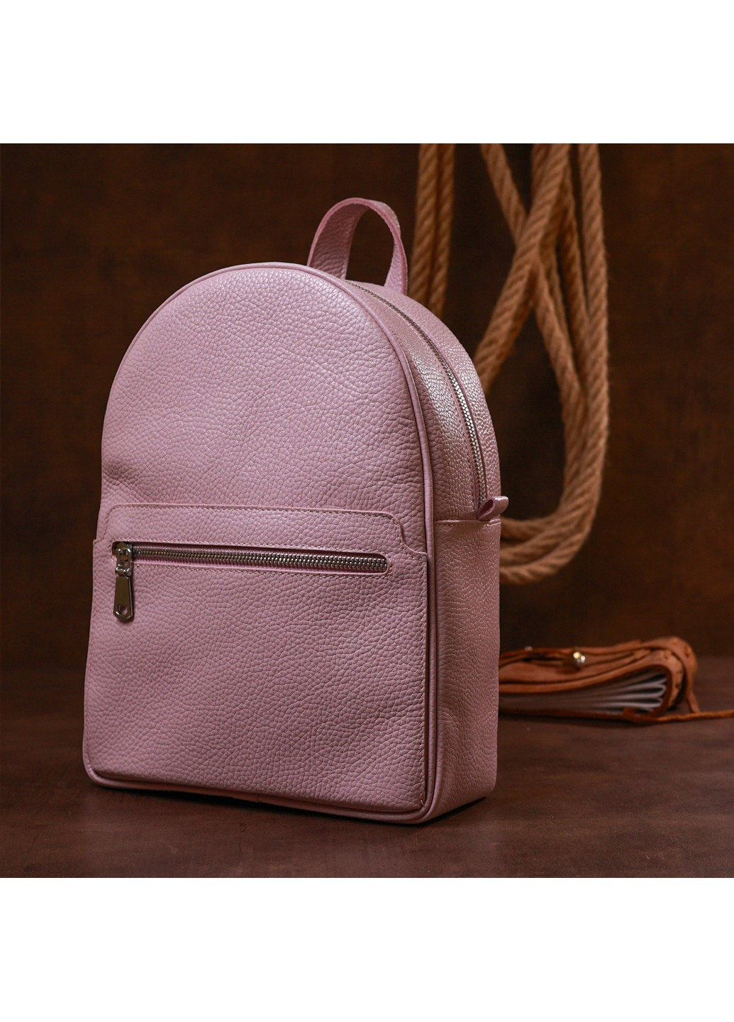 Кожаный рюкзак 21х28х9 см Shvigel (253660136)