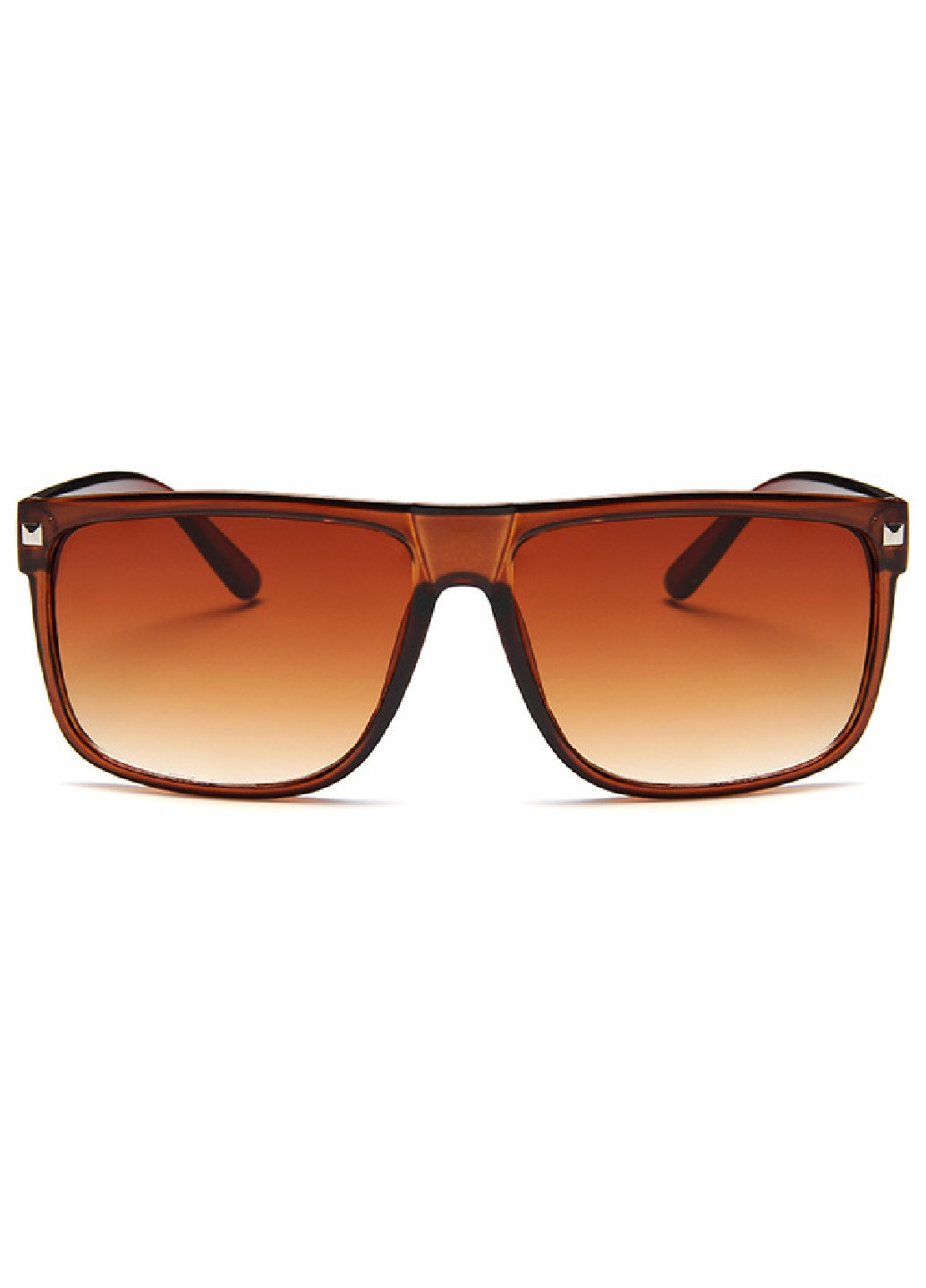 Сонцезахисні окуляри A&Co. коричневі