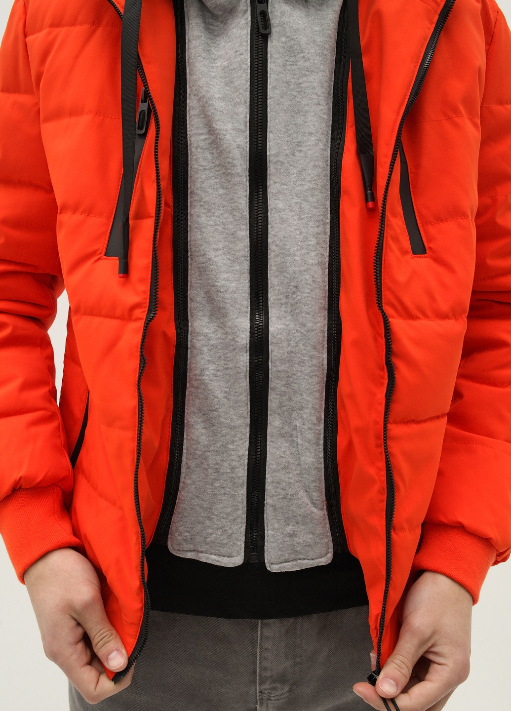 Оранжевая демисезонная куртка K.F.G.L.