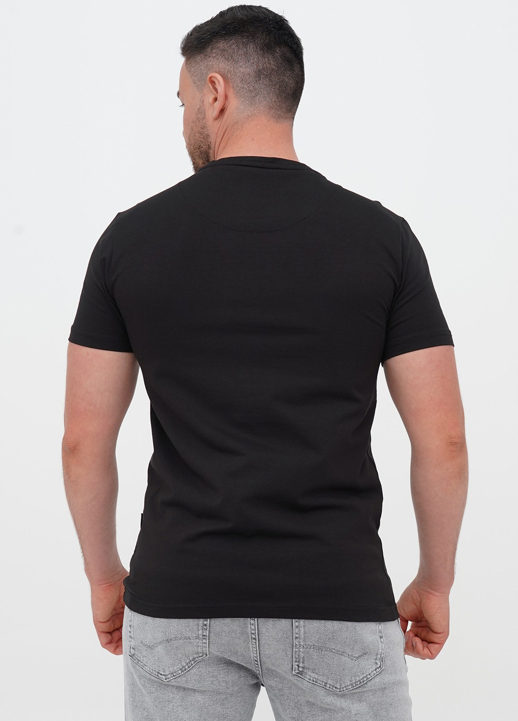 Чорна футболка Trend Collection