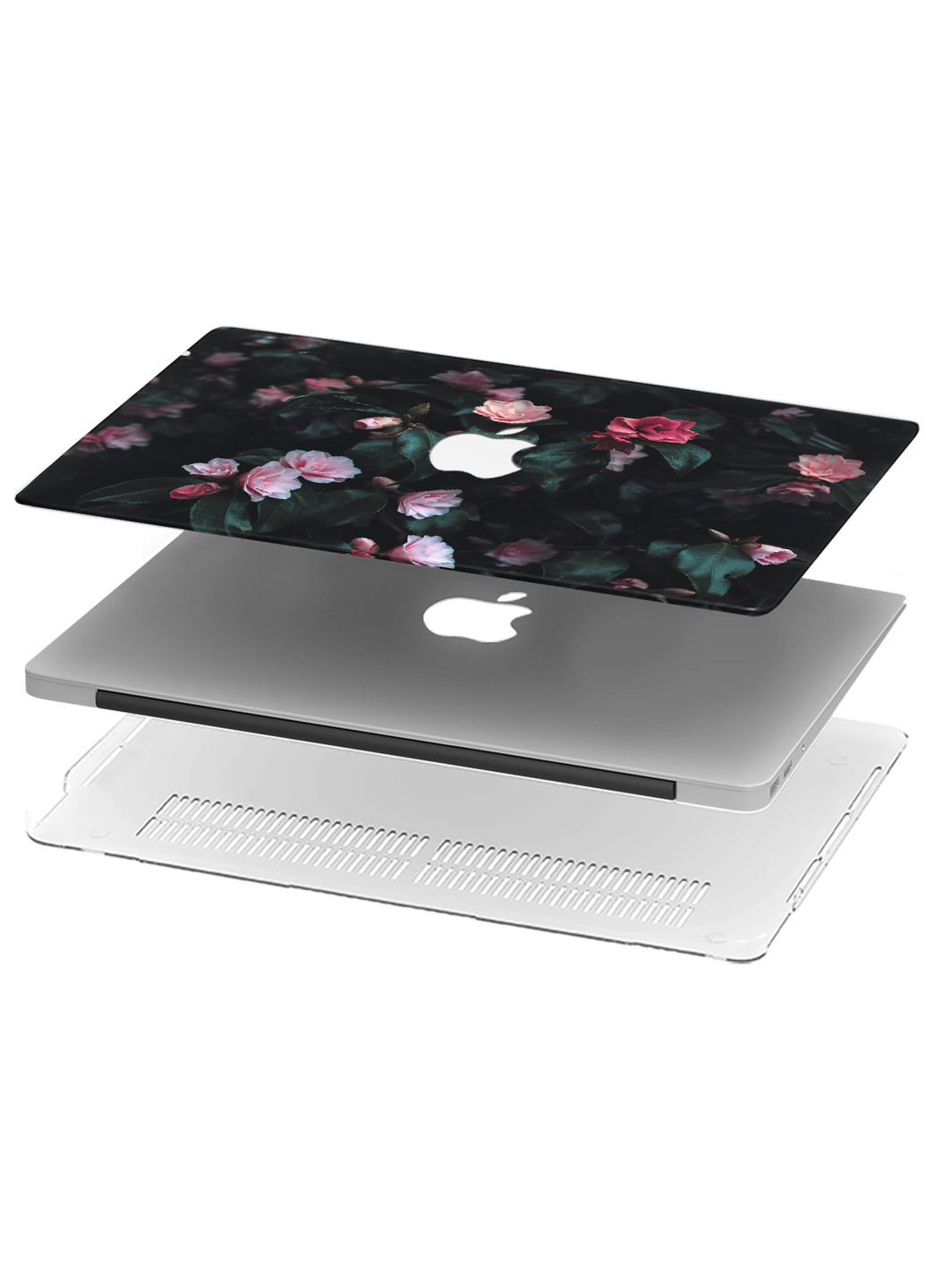 Чехол пластиковый для Apple MacBook Pro 16 A2141 Цветы (9494-2799) MobiPrint (219124095)
