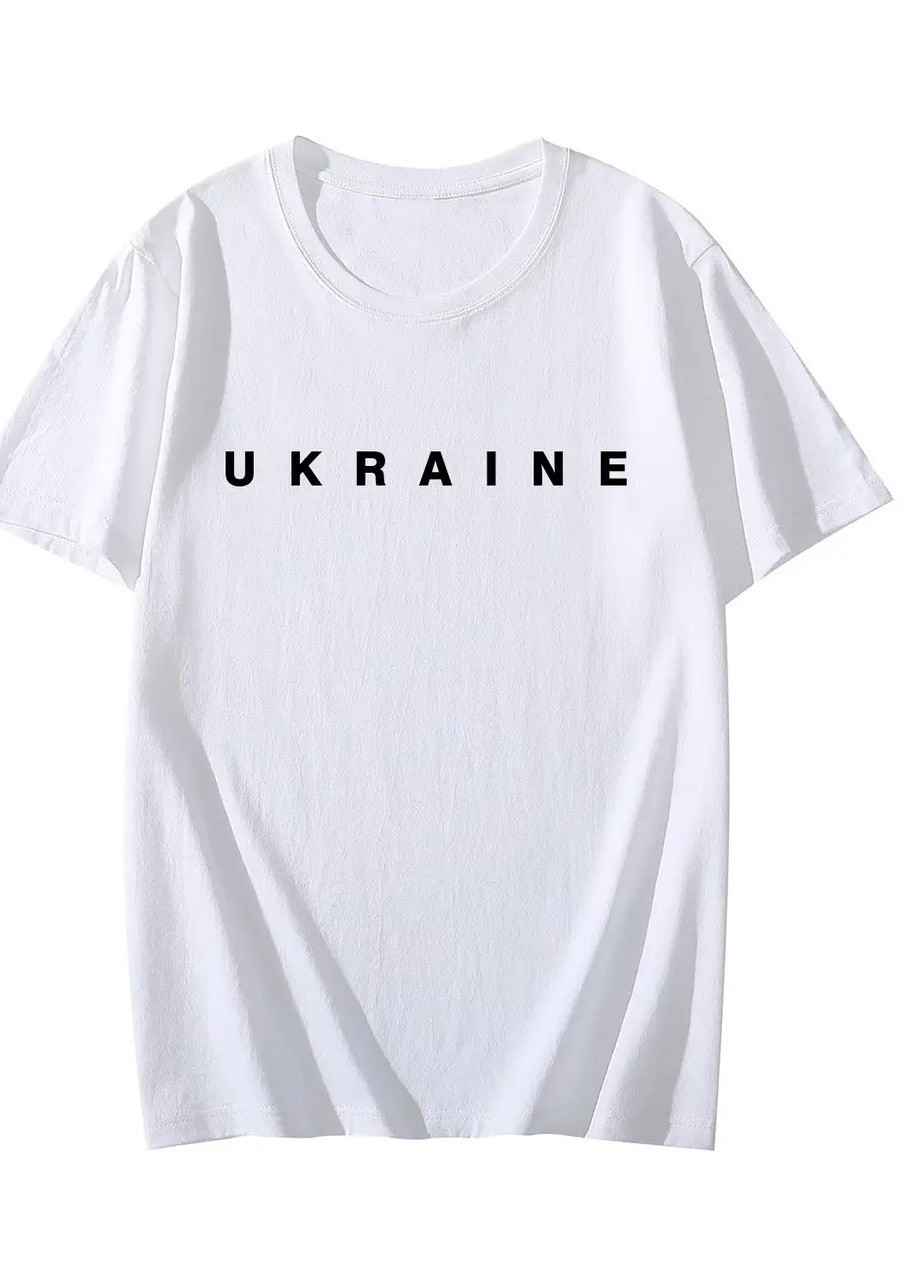 Белая летняя футболка " ukraine" Hector