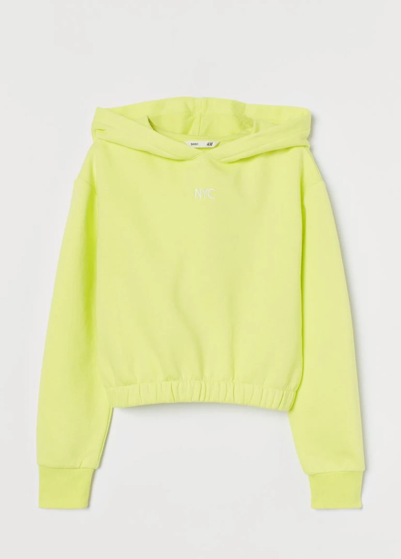 Короткий джемпер худі H&M (221725364)
