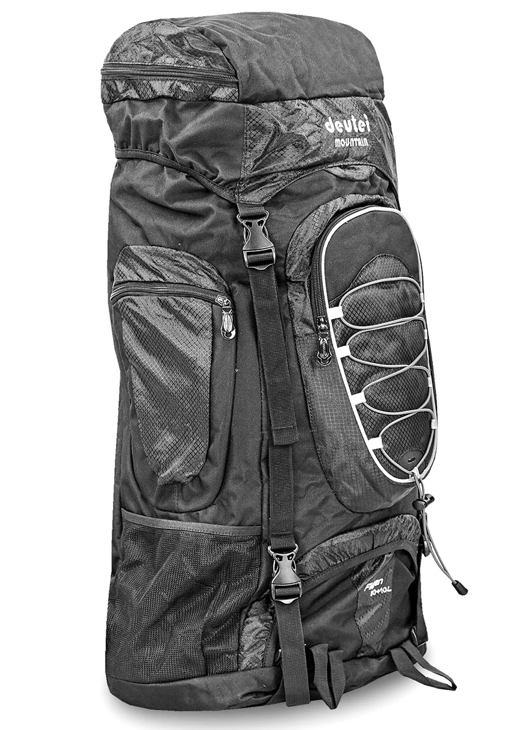 Рюкзак туристичний каркасний -D 60+10л нижній вхід чорний Deuter 517 (227357711)