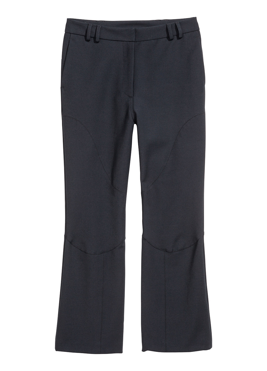 Темно-синие кэжуал демисезонные брюки H&M Studio