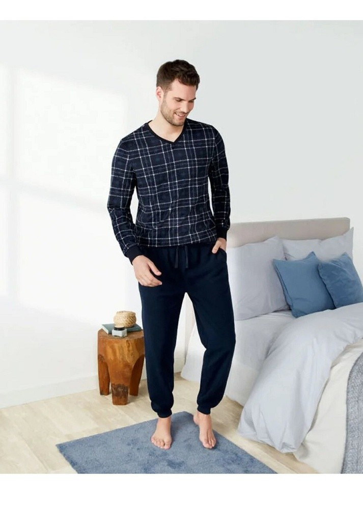 Чоловіча флісова піжама, домашній костюм Livergy (251800438)