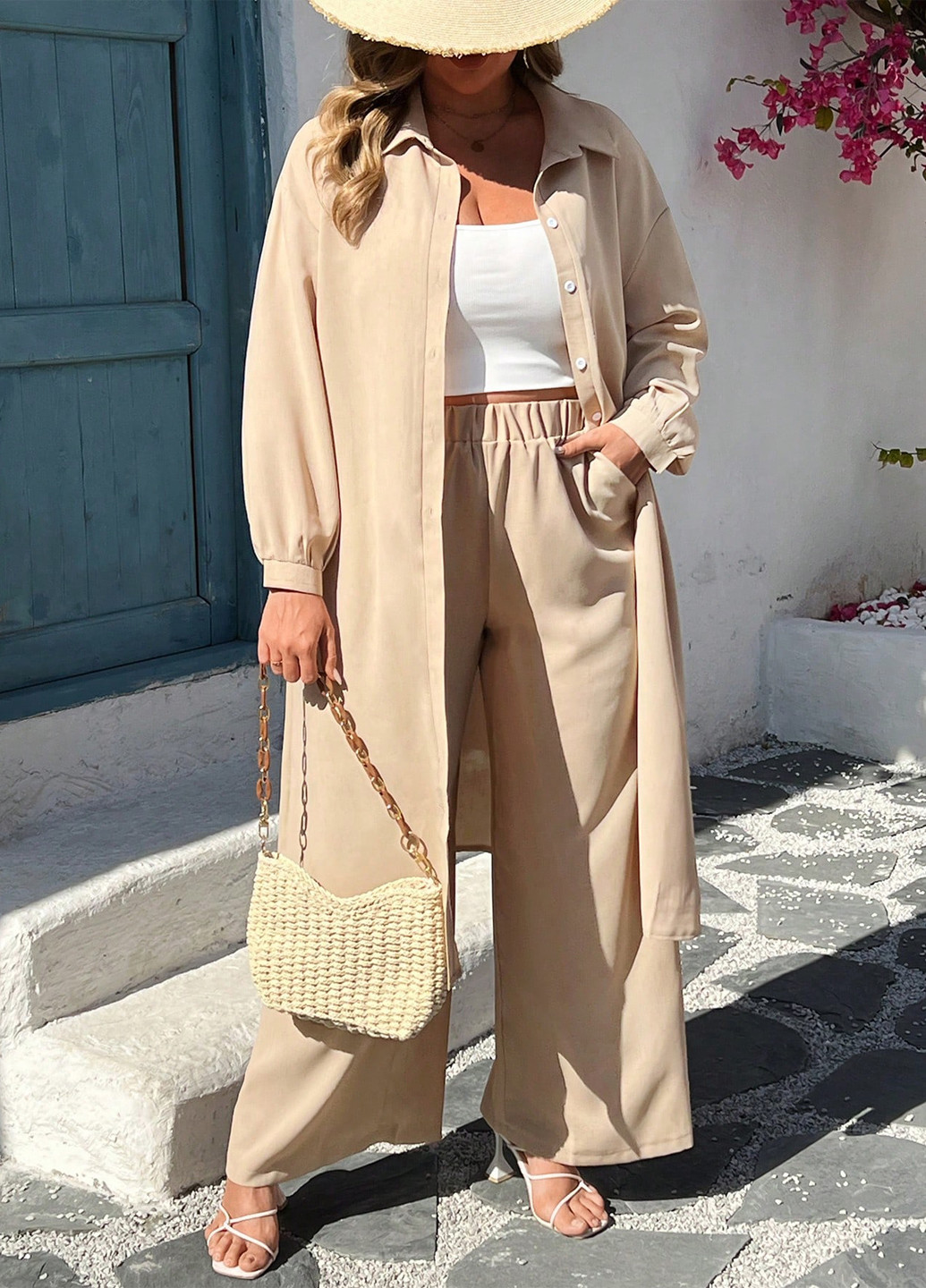 Костюм (рубашка, брюки) SHEIN (342382406)