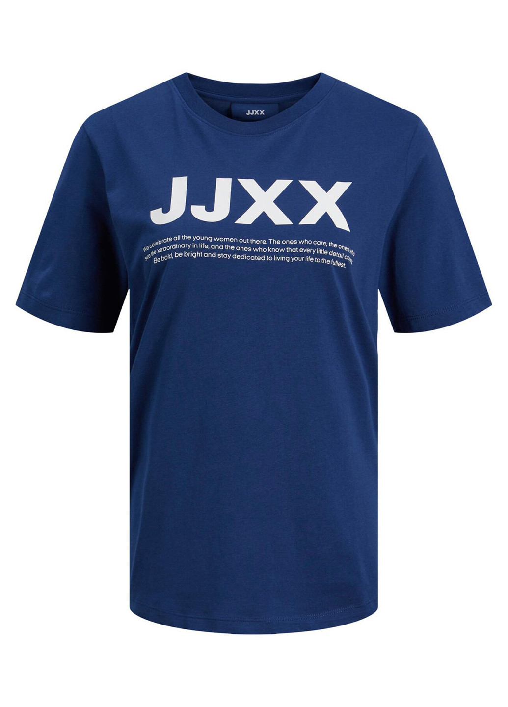 Темно-синя літня футболка JJXX
