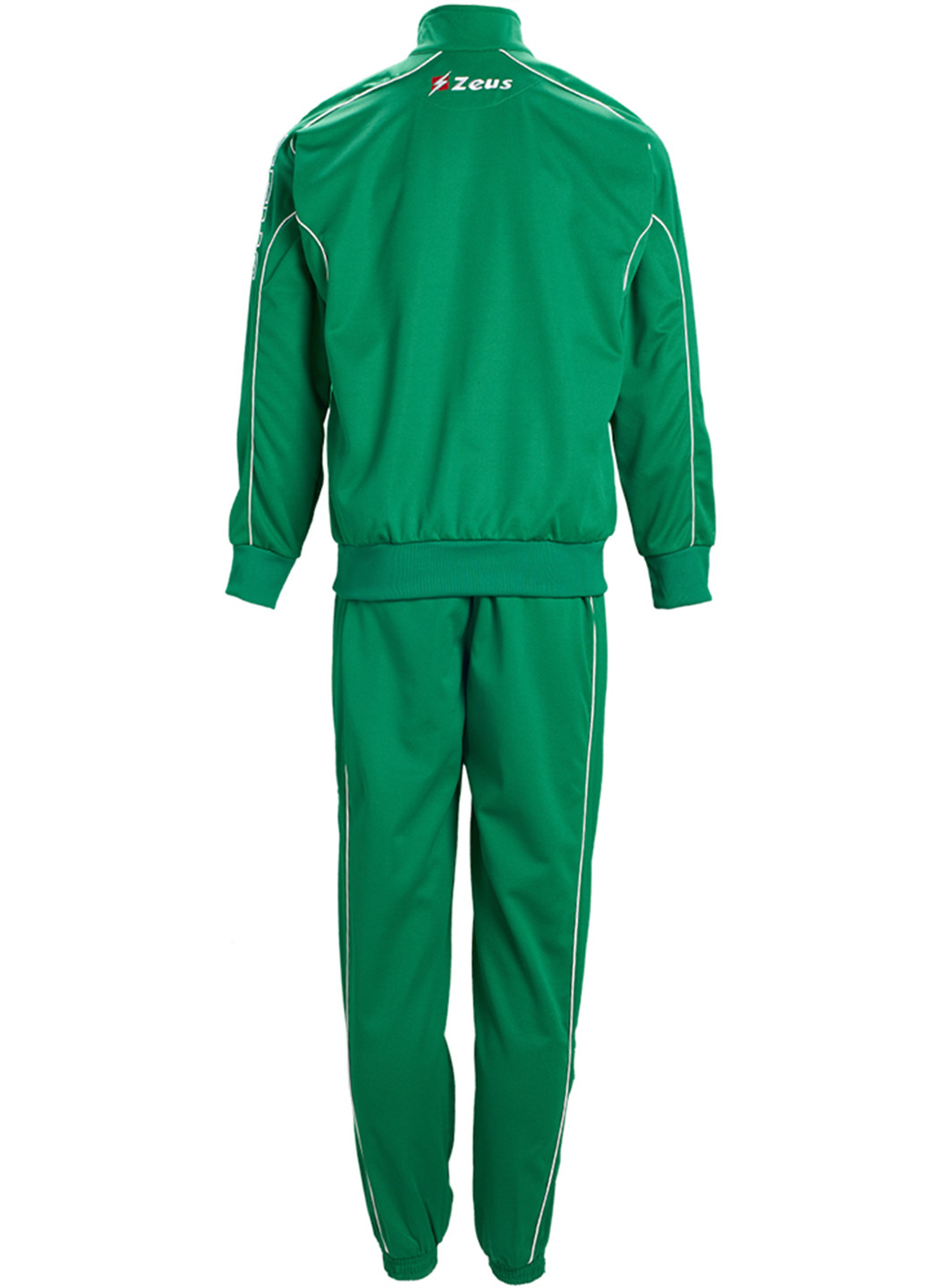 Зеленый демисезонный костюм (кофта, брюки) брючный Zeus