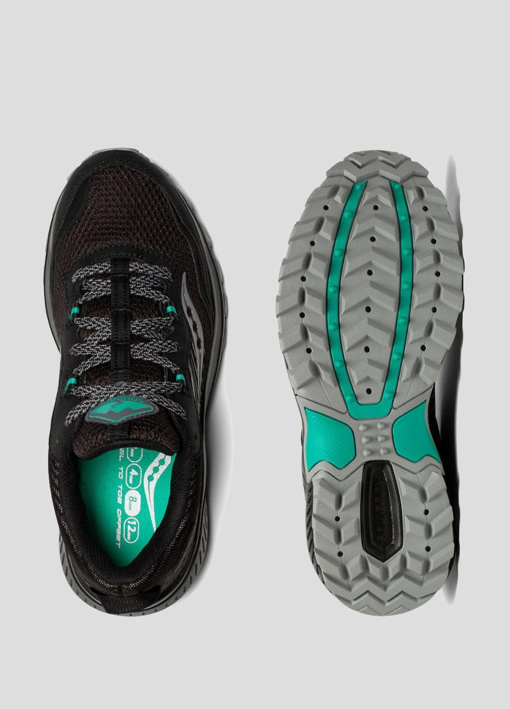 Кросівки Saucony чорні всесезони (253268085)