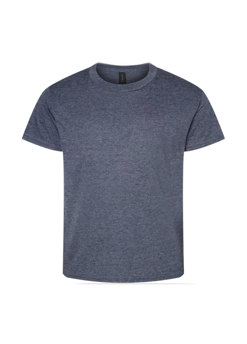 Сіро-синя футболка Gildan