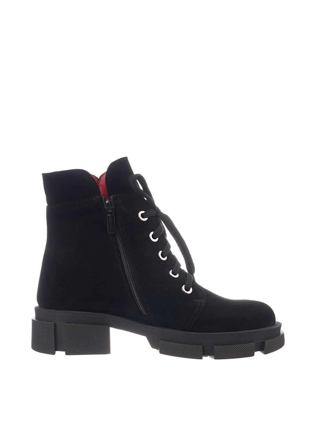 Осенние ботинки Lon&Ys с пряжкой из натуральной замши