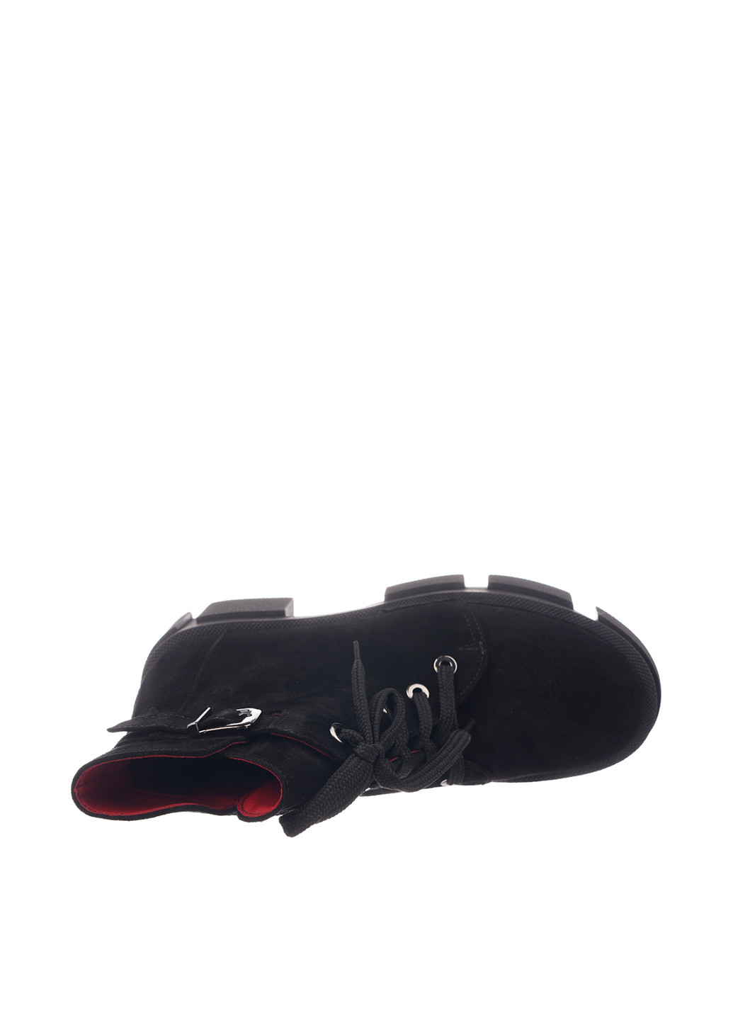 Осенние ботинки Lon&Ys с пряжкой из натуральной замши