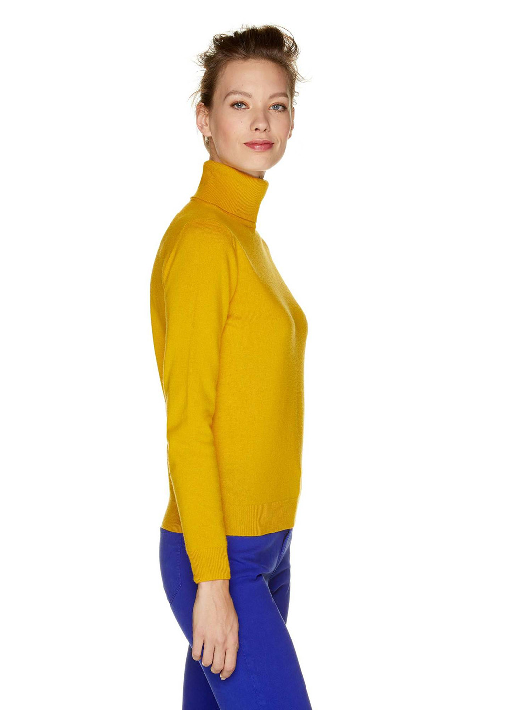 Жовтий демісезонний светр United Colors of Benetton