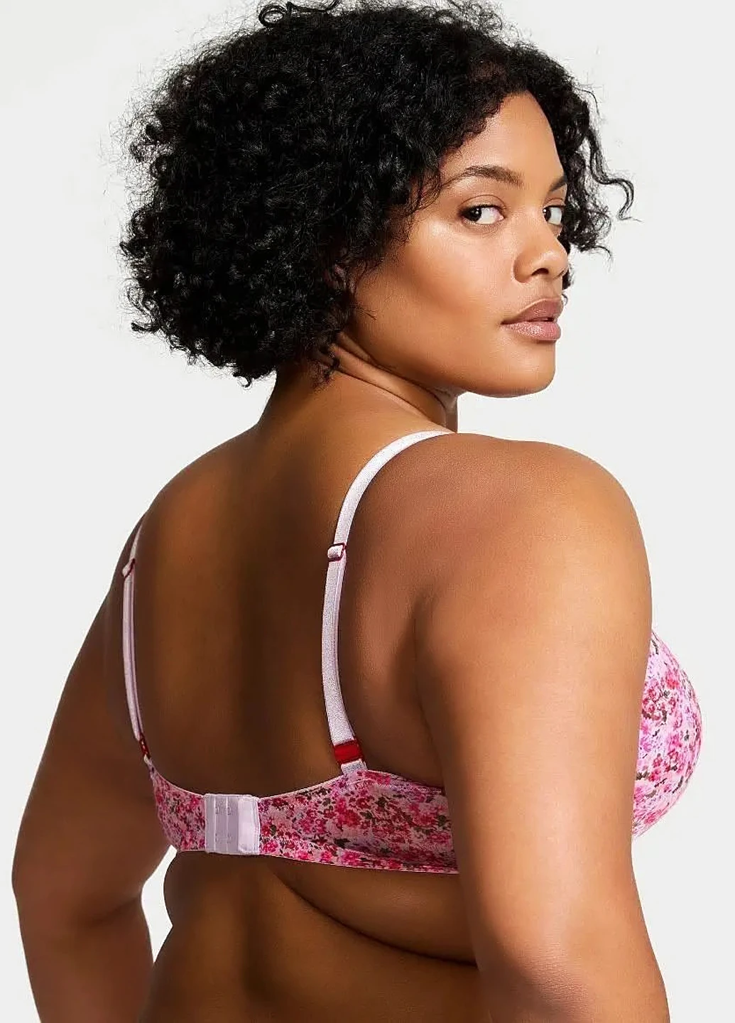 Розовый демисезонный комплект (бюстгальтер, трусики) Victoria's Secret