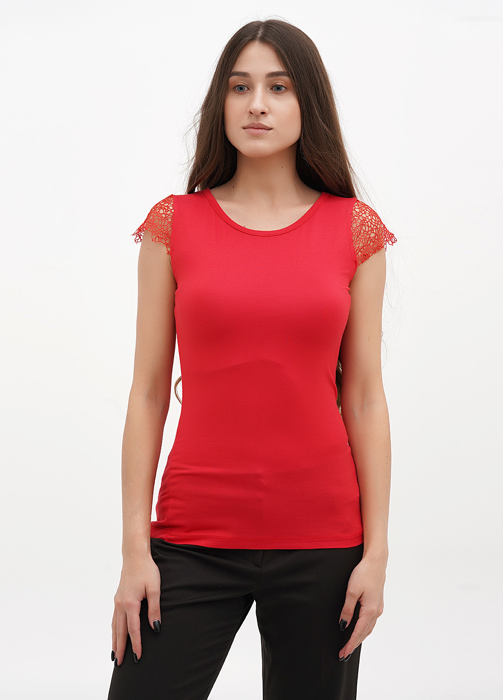 Червона блуза Sassofono