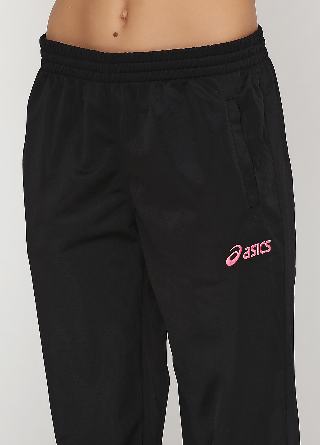 Черные спортивные демисезонные брюки Asics