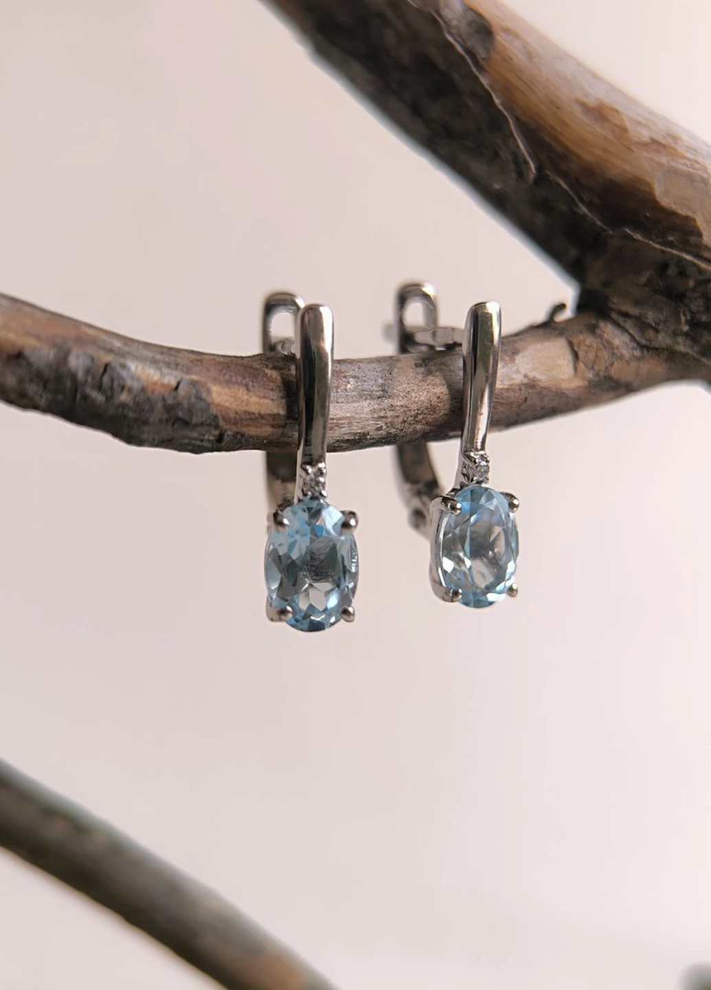 Серьги Silver Flame (354214489)