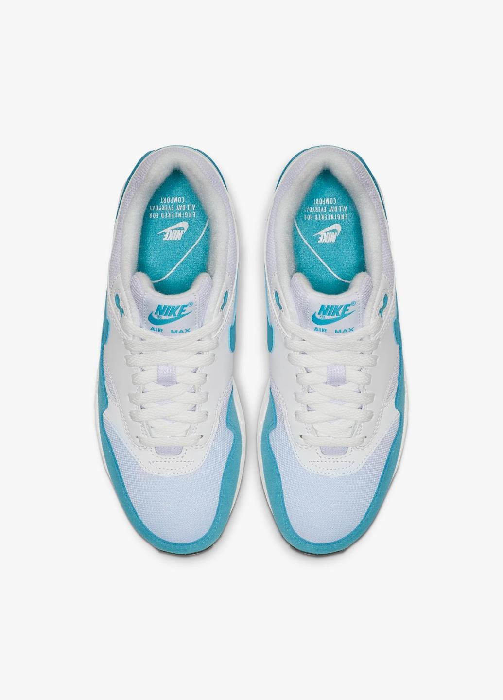 Кросівки 319986-117 Nike WMNS AIR MAX 1 комбіновані демісезони (317252167)
